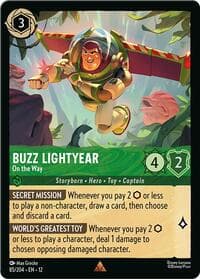 Buzz Lightyear - On the Way - Wilds Unknown - Disney Lorcana card