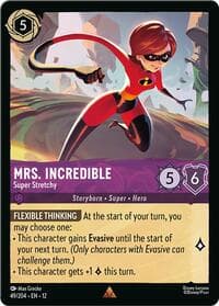 Mrs. Incredible - Super Stretchy - Wilds Unknown - Disney Lorcana card