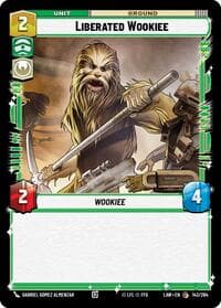 Liberated Wookie - A Lawless Time - Star Wars: Unlimited card