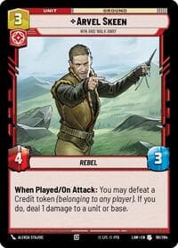 Arvel Skeen - Win and Walk Away - A Lawless Time - Star Wars: Unlimited card