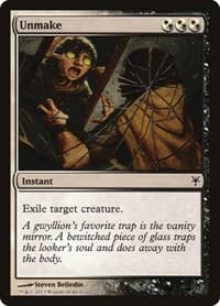 Unmake - Duel Decks: Sorin vs. Tibalt - Magic: The Gathering card