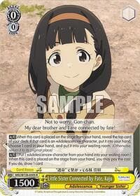 Little Sister Connected by Fate, Kaju - Makeine: Too Many Losing Heroines! - Weiss Schwarz card