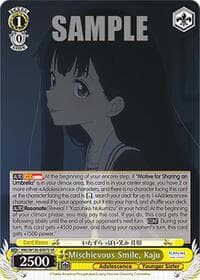 Mischievous Smile, Kaju (SR) - Makeine: Too Many Losing Heroines! - Weiss Schwarz card