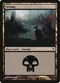 Swamp (37) - Duel Decks: Sorin vs. Tibalt - Magic: The Gathering card