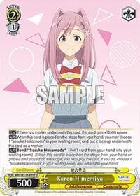 Karen Himemiya - Makeine: Too Many Losing Heroines! - Weiss Schwarz card