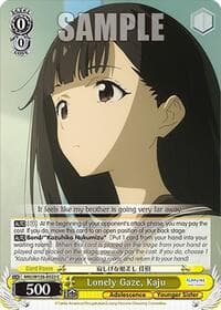Lonely Gaze, Kaju - Makeine: Too Many Losing Heroines! - Weiss Schwarz card