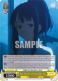 Back Turned to the Moonlight, Anna (SR) - Makeine: Too Many Losing Heroines! - Weiss Schwarz card