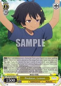 Predator, Lemon - Makeine: Too Many Losing Heroines! - Weiss Schwarz card