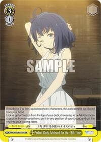 Perfect Body Achieved for the 15th Time  (SR) - Makeine: Too Many Losing Heroines! - Weiss Schwarz card