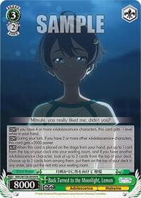 Back Turned to the Moonlight, Lemon - Makeine: Too Many Losing Heroines! - Weiss Schwarz card