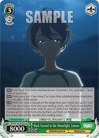 Back Turned to the Moonlight, Lemon (SR) - Makeine: Too Many Losing Heroines! - Weiss Schwarz card