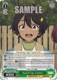 Hyped Up, Lemon - Makeine: Too Many Losing Heroines! - Weiss Schwarz card