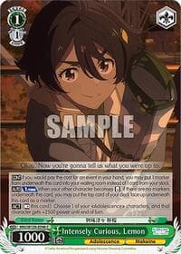Intensely Curious, Lemon - Makeine: Too Many Losing Heroines! - Weiss Schwarz card