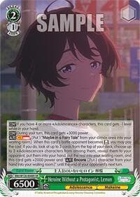 Heroine Without a Protagonist, Lemon (SR) - Makeine: Too Many Losing Heroines! - Weiss Schwarz card