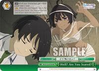 Well? Are You Scared? (RRR) - Makeine: Too Many Losing Heroines! - Weiss Schwarz card