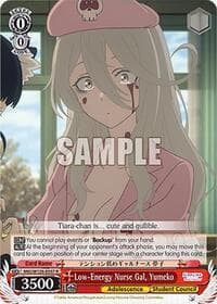 Low-Energy Nurse Gal, Yumeko - Makeine: Too Many Losing Heroines! - Weiss Schwarz card