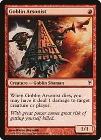 Goblin Arsonist - Duel Decks: Sorin vs. Tibalt - Magic: The Gathering card
