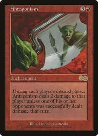 Antagonism - Urza's Saga - Magic: The Gathering card