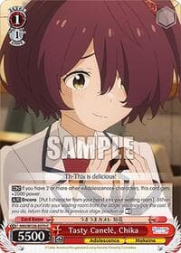 Tasty Canele, Chika - Makeine: Too Many Losing Heroines! - Weiss Schwarz card