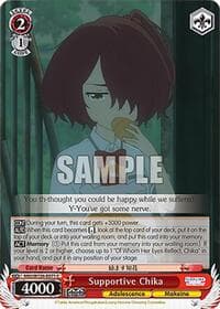 Supportive Chika - Makeine: Too Many Losing Heroines! - Weiss Schwarz card