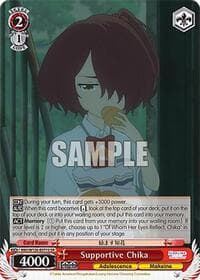 Supportive Chika (SR) - Makeine: Too Many Losing Heroines! - Weiss Schwarz card