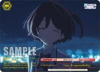 Take Responsibility (RRR) - Makeine: Too Many Losing Heroines! - Weiss Schwarz card