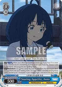 Soaring Appetite, Anna (SR) - Makeine: Too Many Losing Heroines! - Weiss Schwarz card