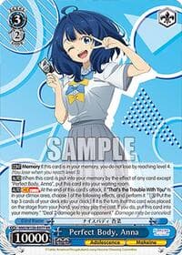 Perfect Body, Anna - Makeine: Too Many Losing Heroines! - Weiss Schwarz card