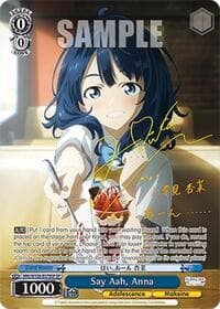 Say Aah, Anna (SP) - Makeine: Too Many Losing Heroines! - Weiss Schwarz card