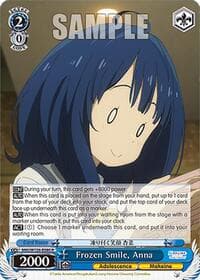 Frozen Smile, Anna - Makeine: Too Many Losing Heroines! - Weiss Schwarz card