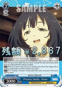 Frozen Smile, Anna (SR) - Makeine: Too Many Losing Heroines! - Weiss Schwarz card