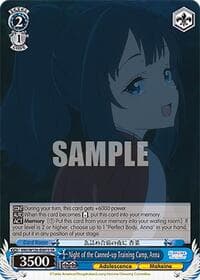 Night of the Canned-up Training Camp, Anna (SR) - Makeine: Too Many Losing Heroines! - Weiss Schwarz card
