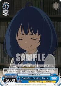 Satisfied Smile, Anna - Makeine: Too Many Losing Heroines! - Weiss Schwarz card