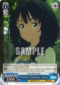 Perfect Solution, Anna - Makeine: Too Many Losing Heroines! - Weiss Schwarz card