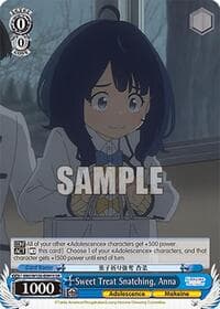 Sweet Treat Snatching, Anna (SR) - Makeine: Too Many Losing Heroines! - Weiss Schwarz card