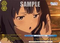 That's the Trouble With You (RRR) - Makeine: Too Many Losing Heroines! - Weiss Schwarz card