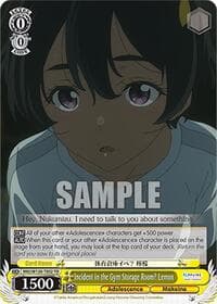 Incident in the Gym Storage Room? Lemon - Makeine: Too Many Losing Heroines! - Weiss Schwarz card