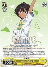 Lemon Yakishio - Makeine: Too Many Losing Heroines! - Weiss Schwarz card