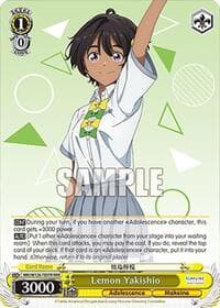 Lemon Yakishio (RRR) - Makeine: Too Many Losing Heroines! - Weiss Schwarz card