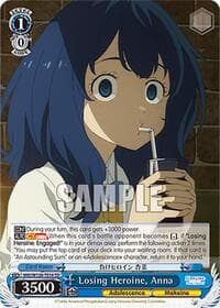 Losing Heroine, Anna - Makeine: Too Many Losing Heroines! - Weiss Schwarz card
