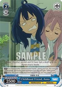 Childhood Friend, Anna - Makeine: Too Many Losing Heroines! - Weiss Schwarz card