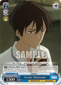 Sosuke Hakamada - Makeine: Too Many Losing Heroines! - Weiss Schwarz card