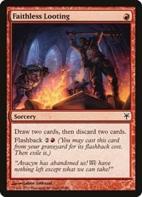 Faithless Looting - Duel Decks: Sorin vs. Tibalt - Magic: The Gathering card