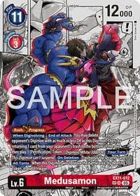 Medusamon (SP) - Dawn of Liberator - Digimon Card Game card