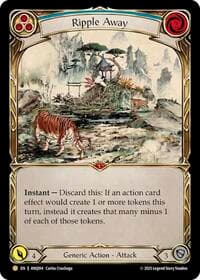 Ripple Away (Blue) (ANQ014) - Compendium of Rathe - Antiquity Pack - Flesh and Blood TCG card