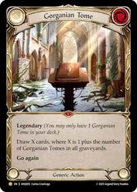 Gorganian Tome (ANQ020) - Compendium of Rathe - Antiquity Pack - Flesh and Blood TCG card