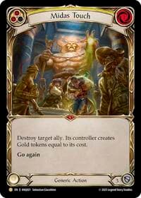 Midas Touch (Yellow) (ANQ021) - Compendium of Rathe - Antiquity Pack - Flesh and Blood TCG card