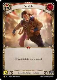 Snatch (Red) (ANQ031) - Compendium of Rathe - Antiquity Pack - Flesh and Blood TCG card