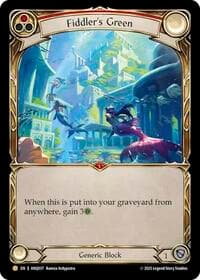 Fiddlers Green (Red) (ANQ037) - Compendium of Rathe - Antiquity Pack - Flesh and Blood TCG card