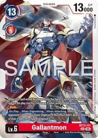 Gallantmon - BT13-111 (Reprint) - Advanced Booster Digimon Generation - Digimon Card Game card
